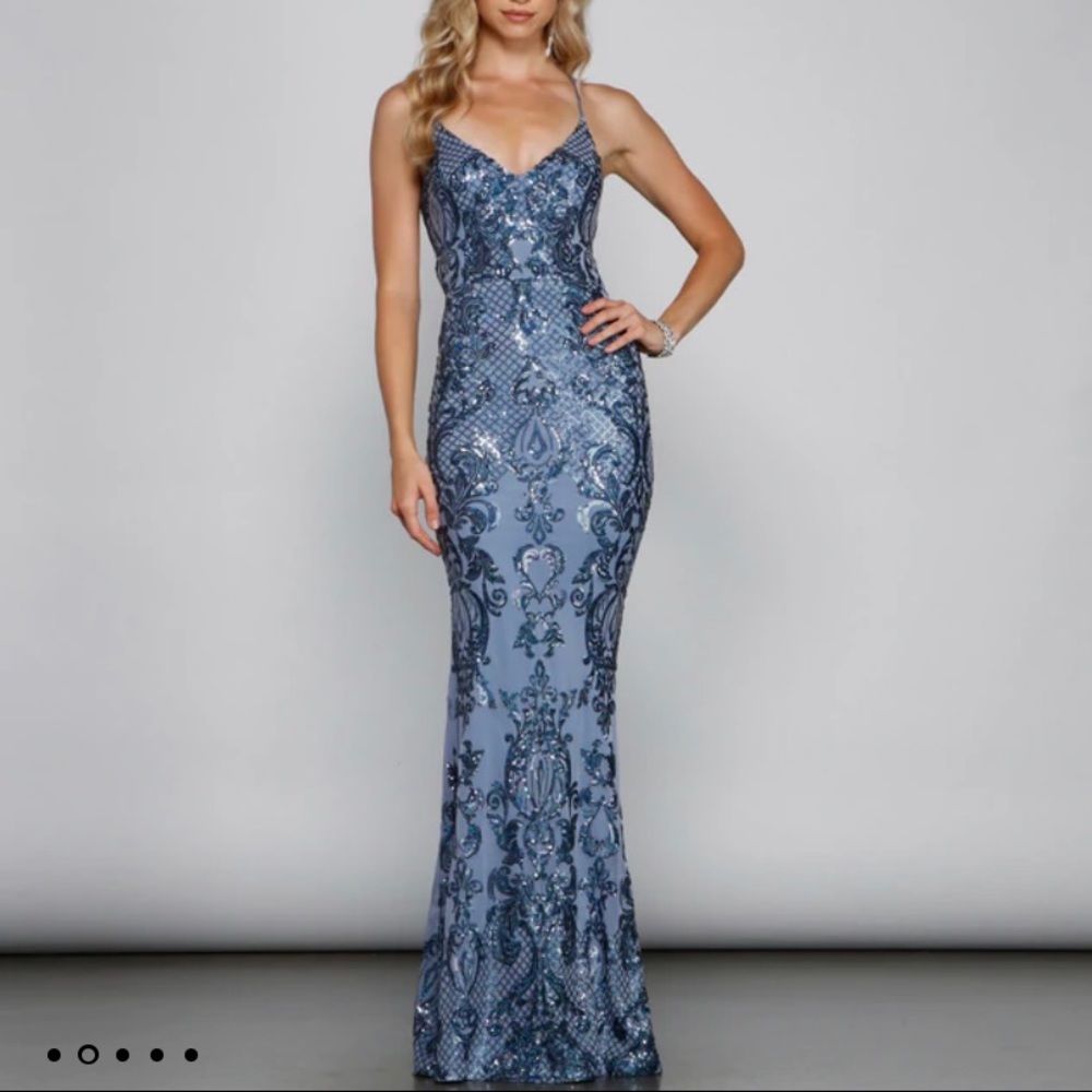 Remi Sequin Mesh Mermaid Dress from Windsor